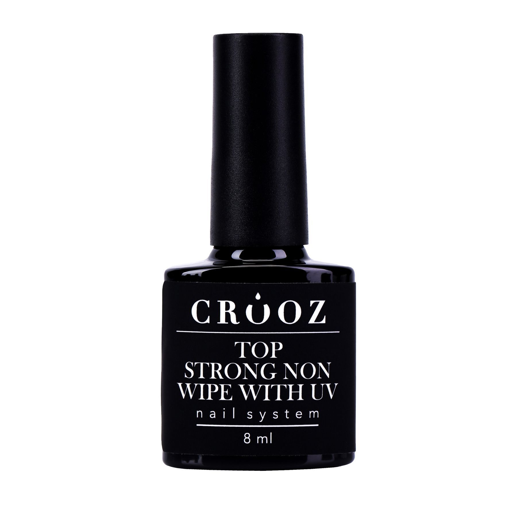 Crooz Top Strong No Wipe With UV — топ без липкого шару з УФ-фільтром, 30 мл