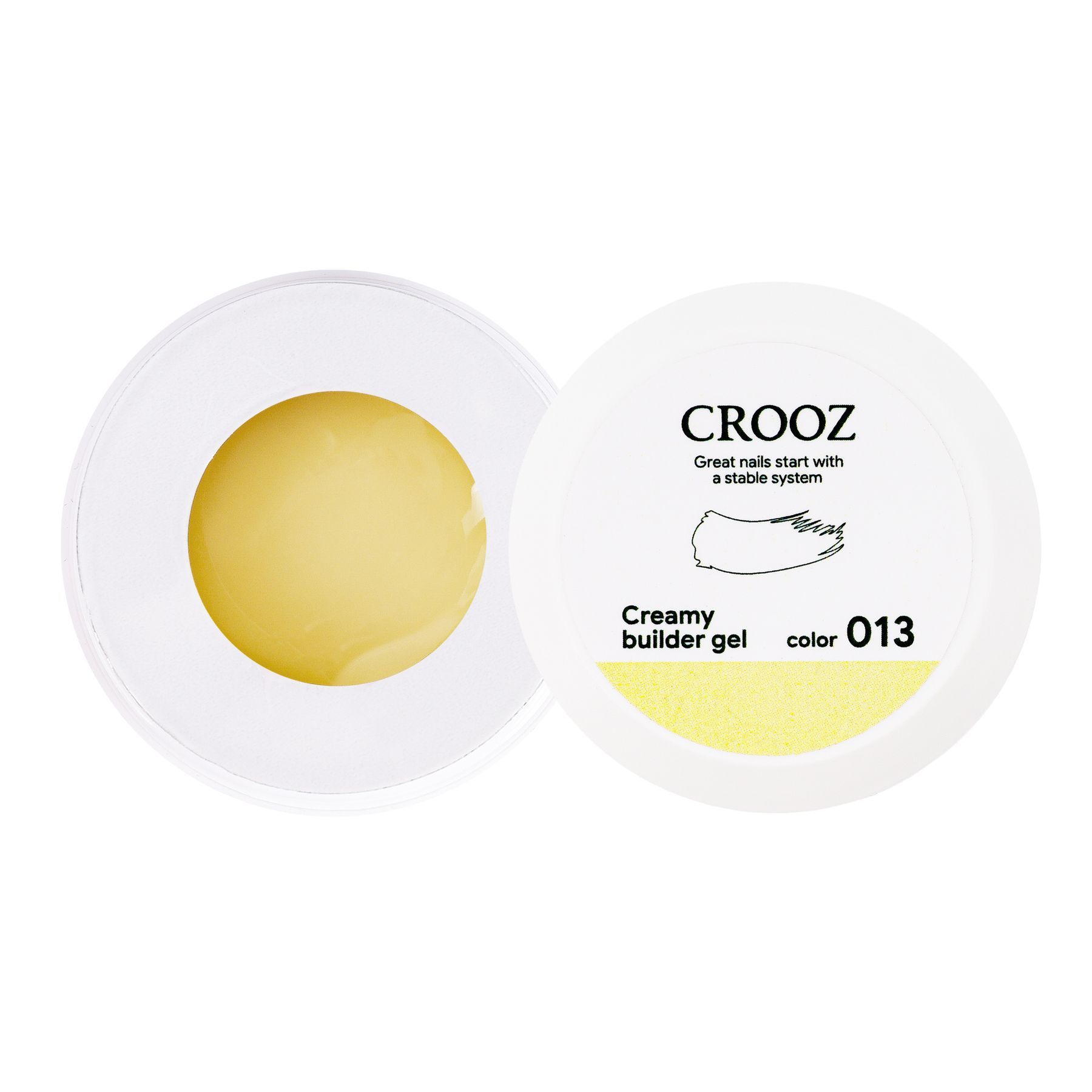 Купити гель для нарощування Crooz Creamy Builder Gel №13 (15 мл) — ціна 30 ml