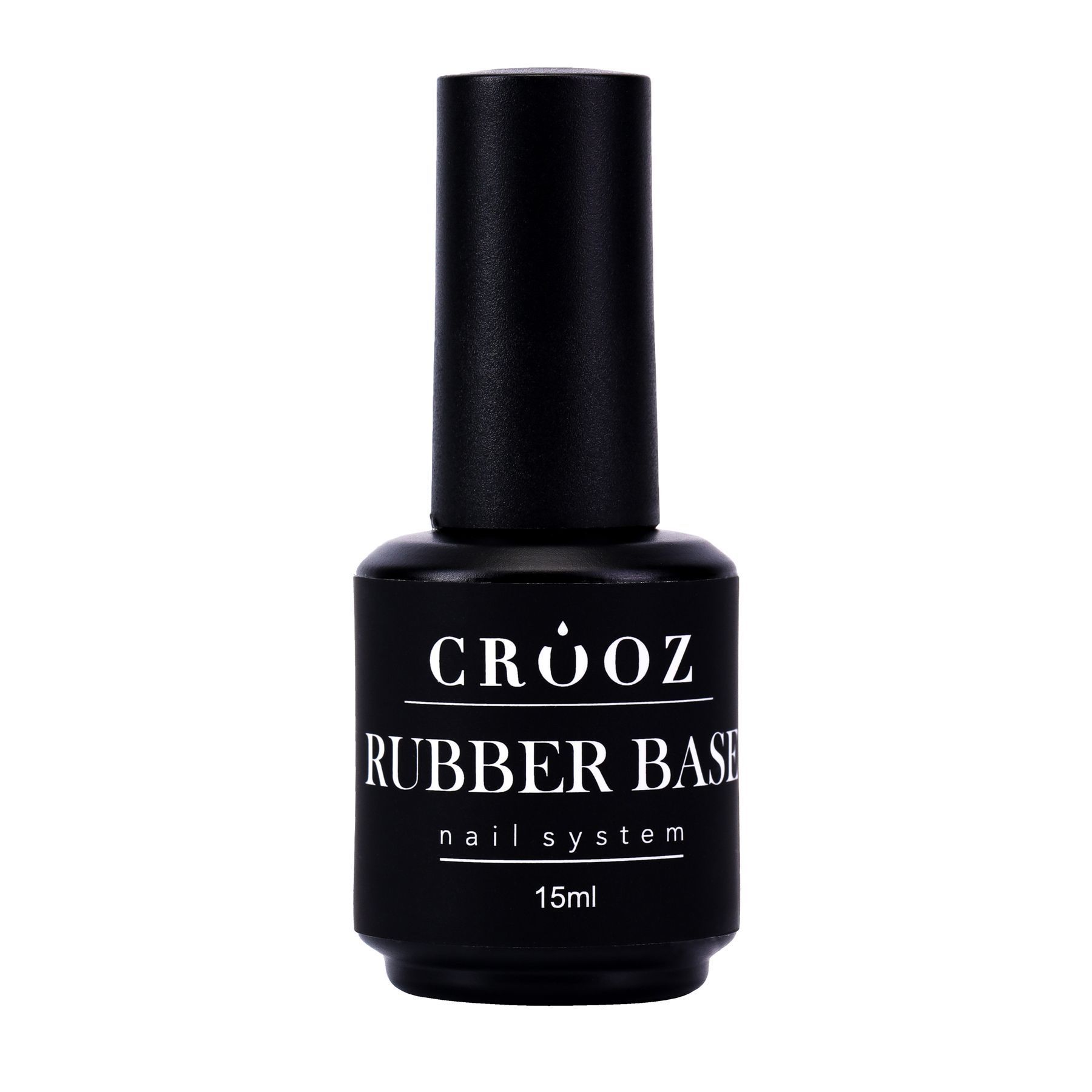 Crooz Rubber Base — прозора каучукова база, 15 мл