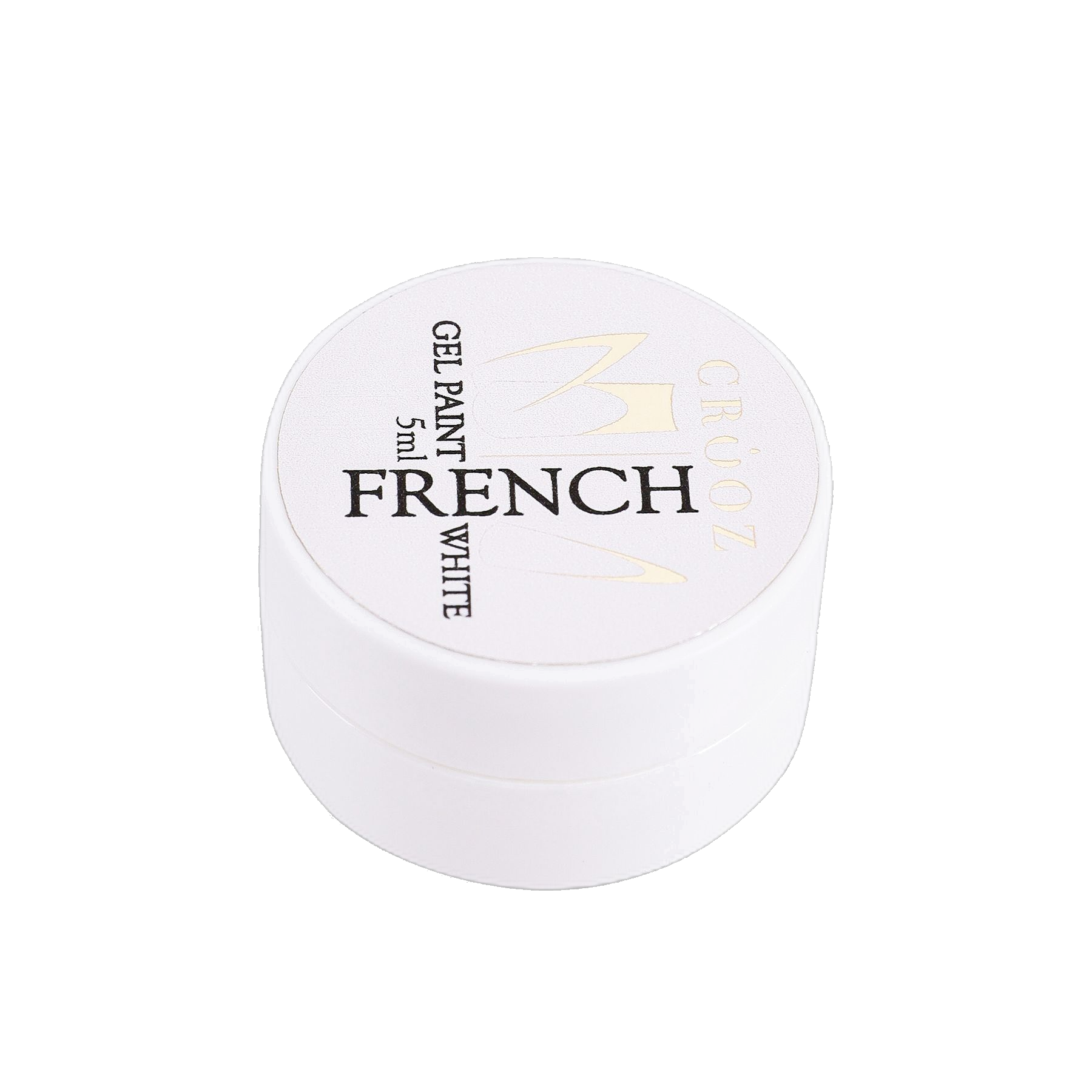 Купити гель-фарбу для френчу Crooz French White Gel Paint — ціна в Україні