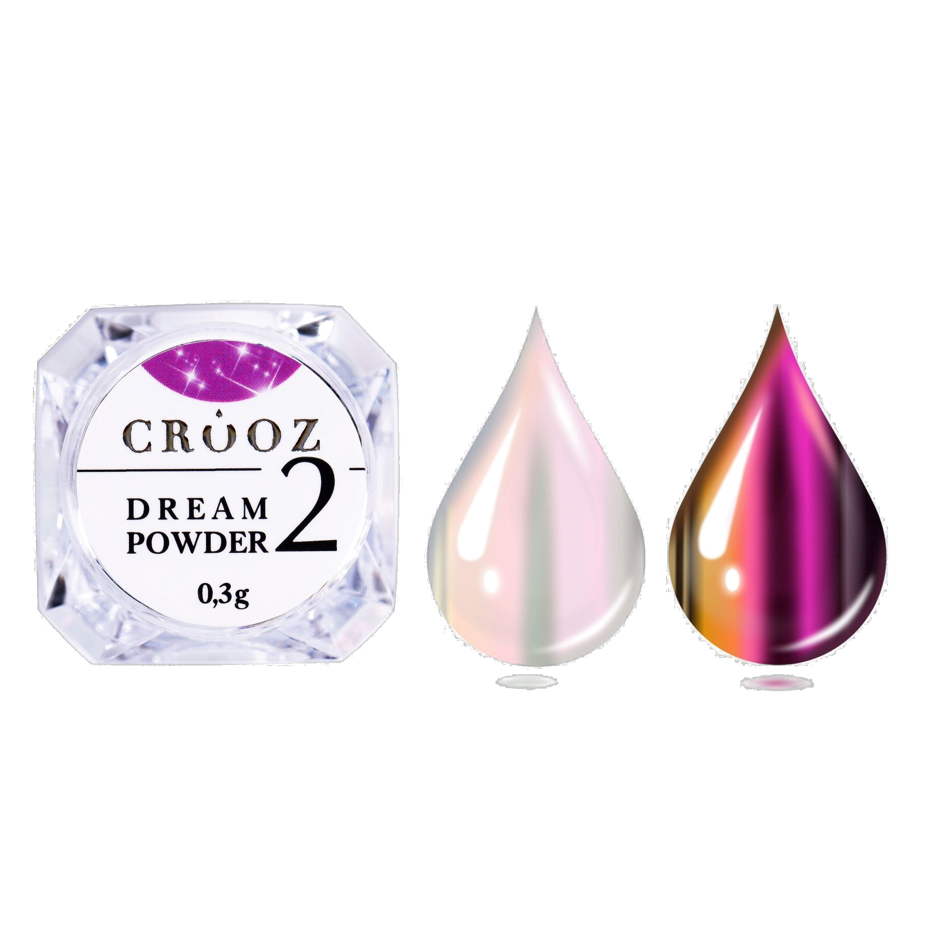 Втирка Dream Powder №2 Aurora Flame 0,3 г — хамелеон з вогняною аурою