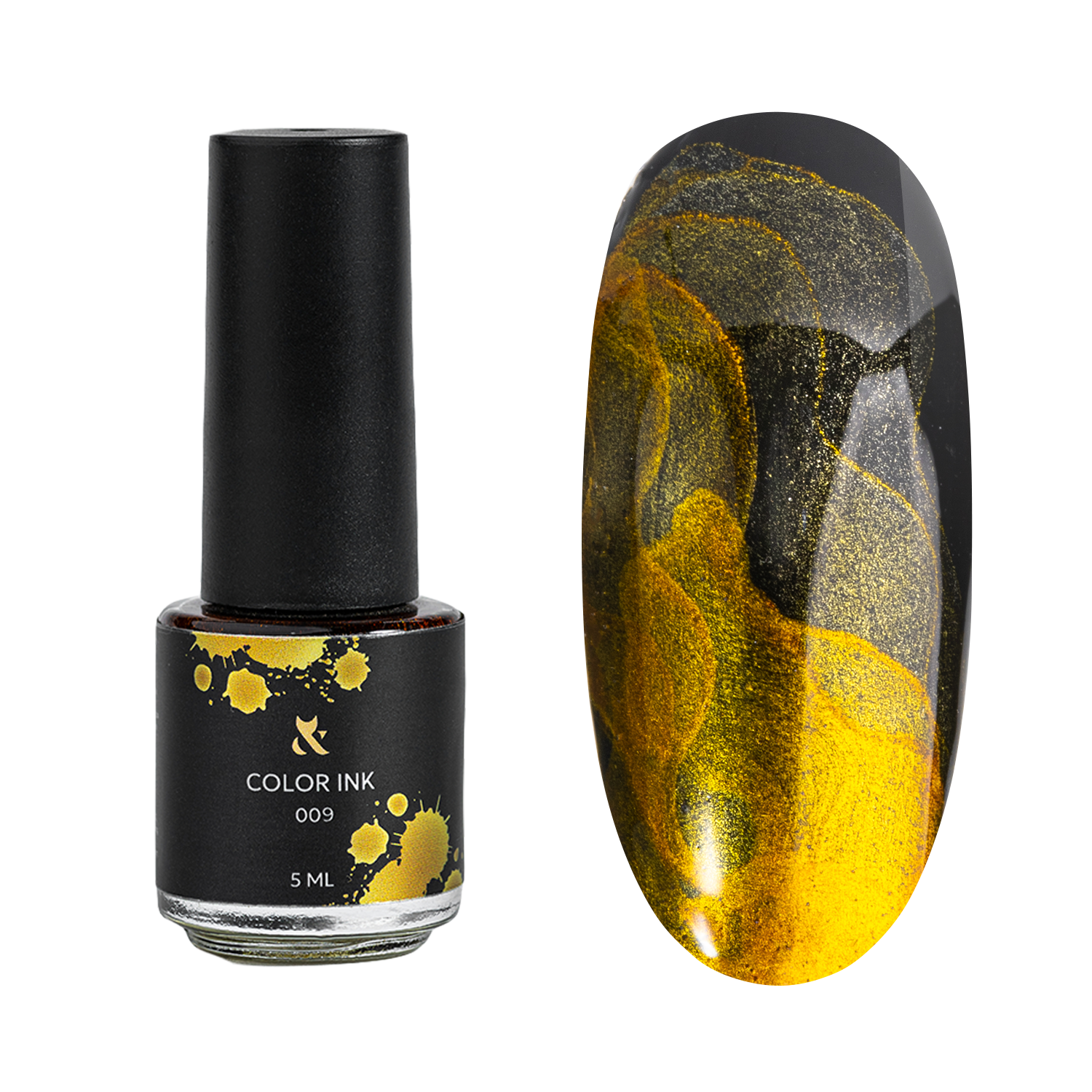 F.O.X Color Ink 009 Gold — чорнило для дизайну, 5 мл