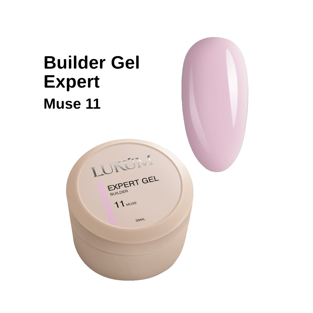 Lukum Expert Builder Gel 11, 15 ml