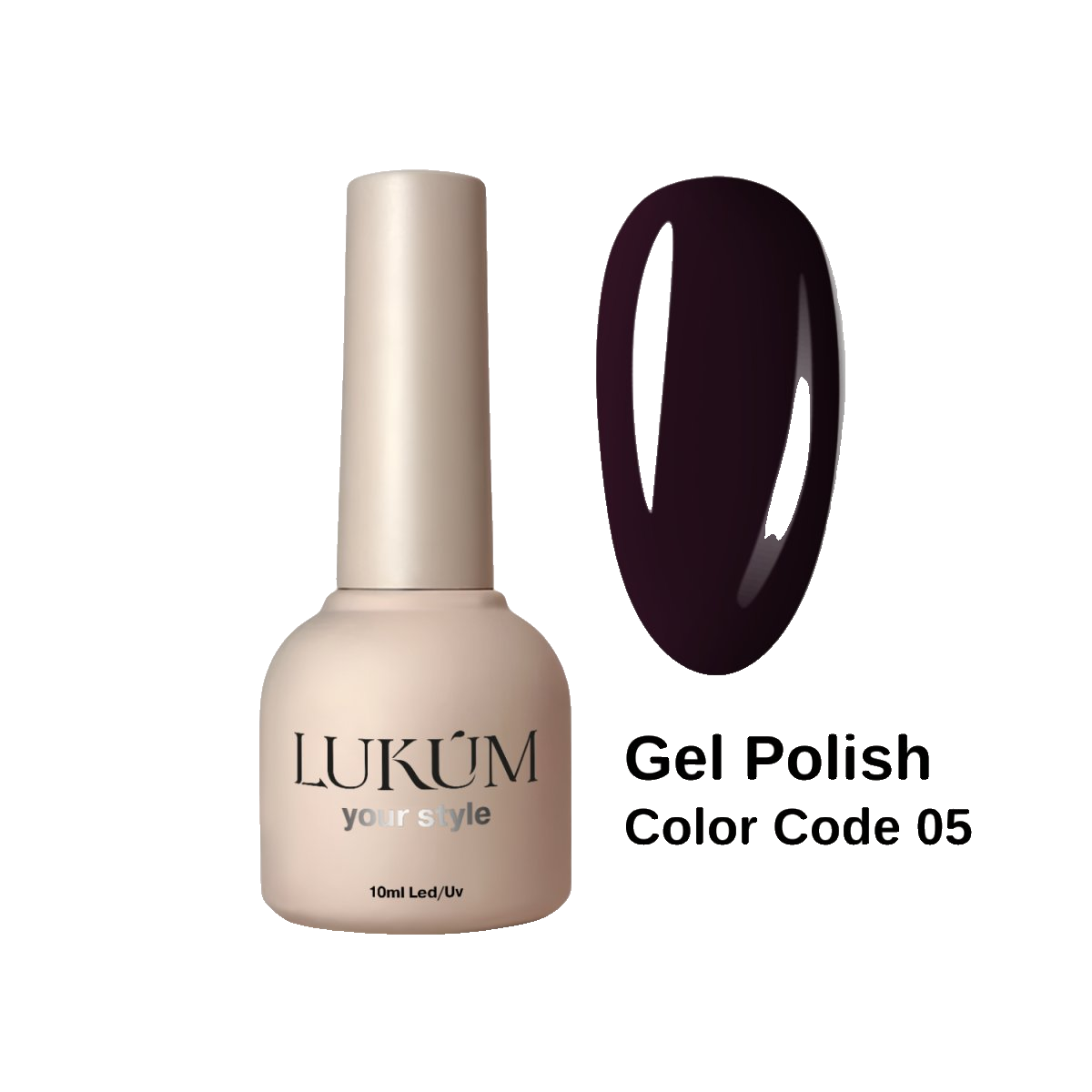 Lukum Color Code Gel Polish 05, 10 мл