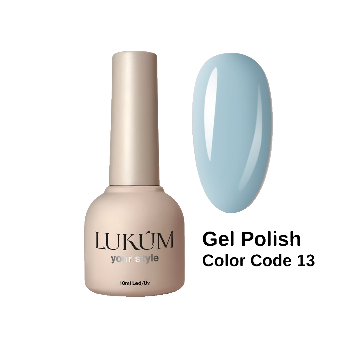 Lukum Color Code Gel Polish 13, 10 мл