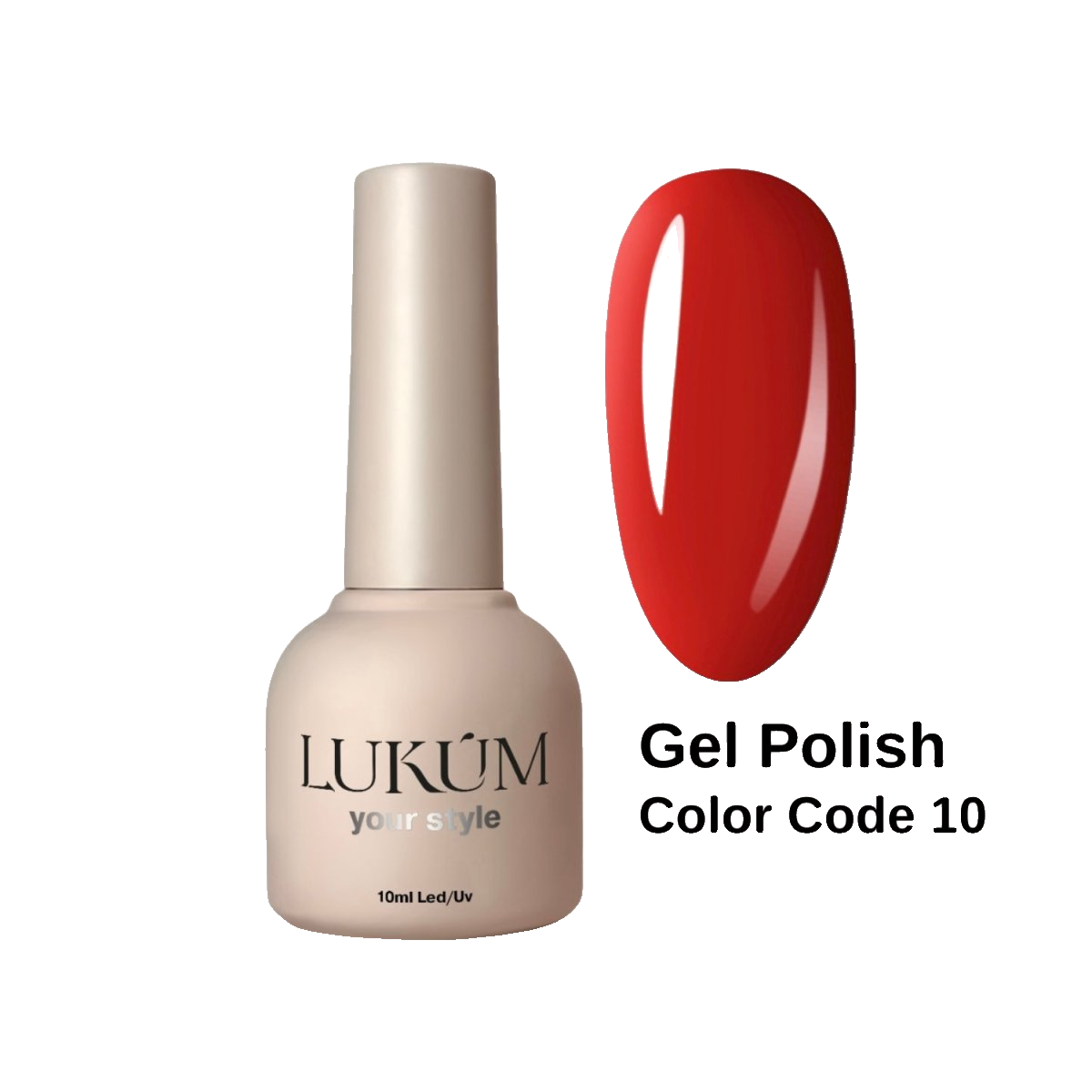 Lukum Color Code Gel Polish 10, 10 мл
