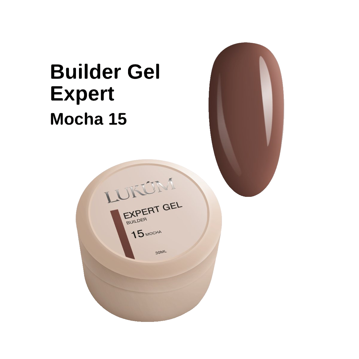 Lukum Expert Builder Gel 15, 15 ml