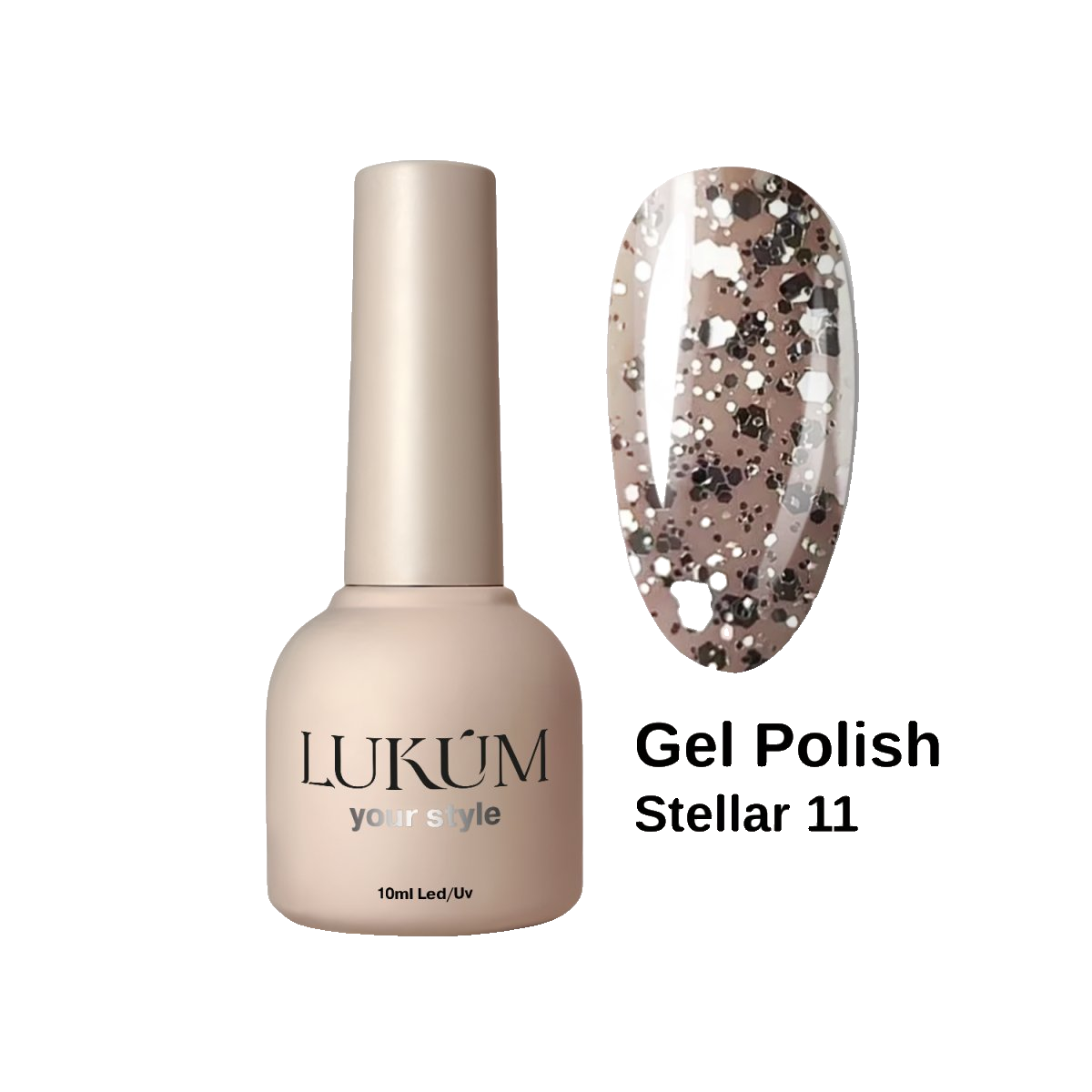 Lukum Stellar Gel Polish 11, 10 мл