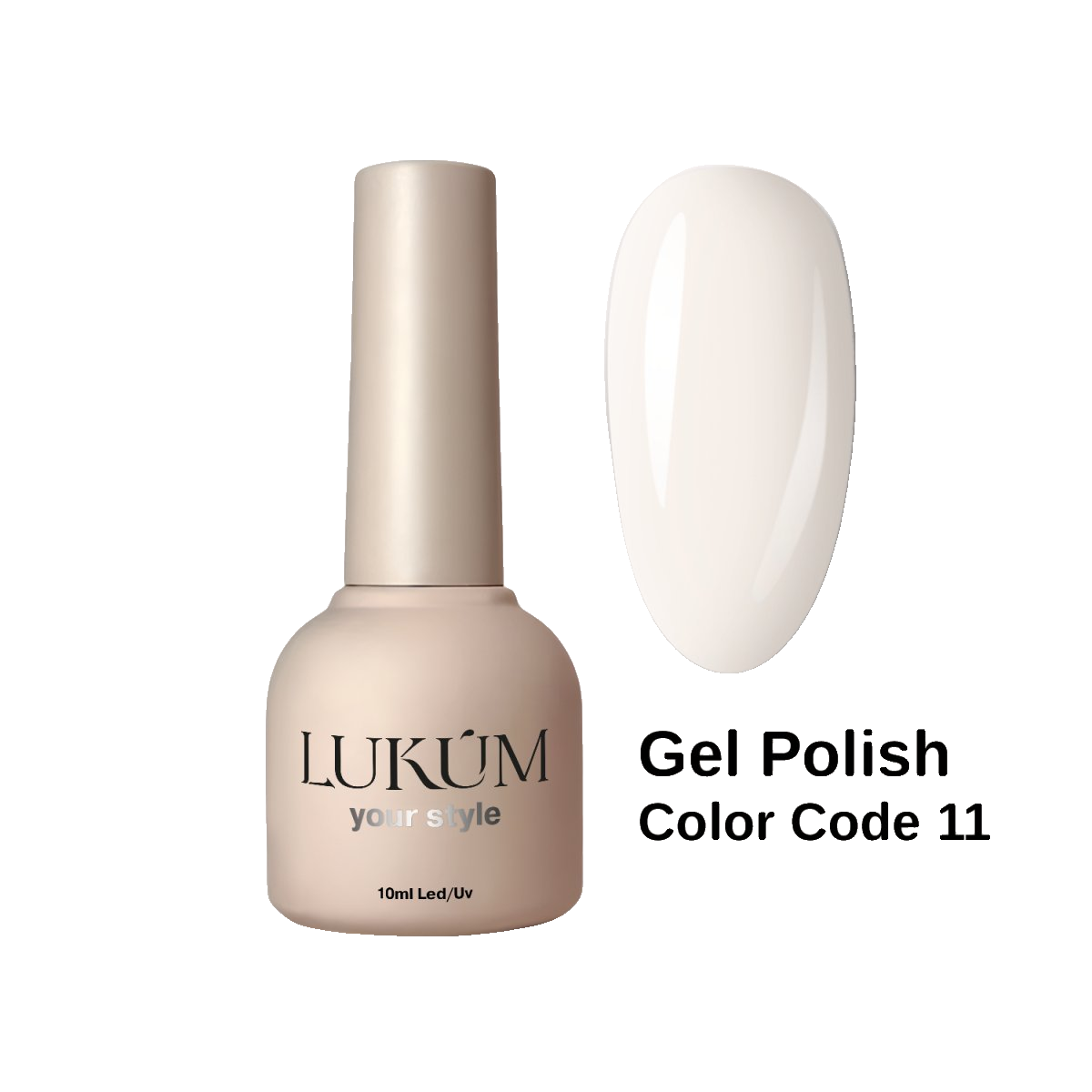 Lukum Color Code Gel Polish 11, 10 мл