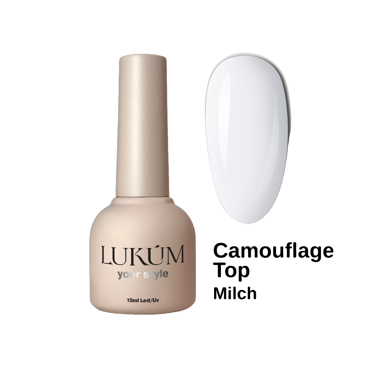 Lukum Camouflage Top, 10 мл (Milch)