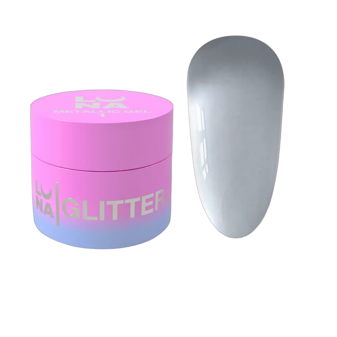 Гель-фарба для нігтів Metallic Gel №1 5ml