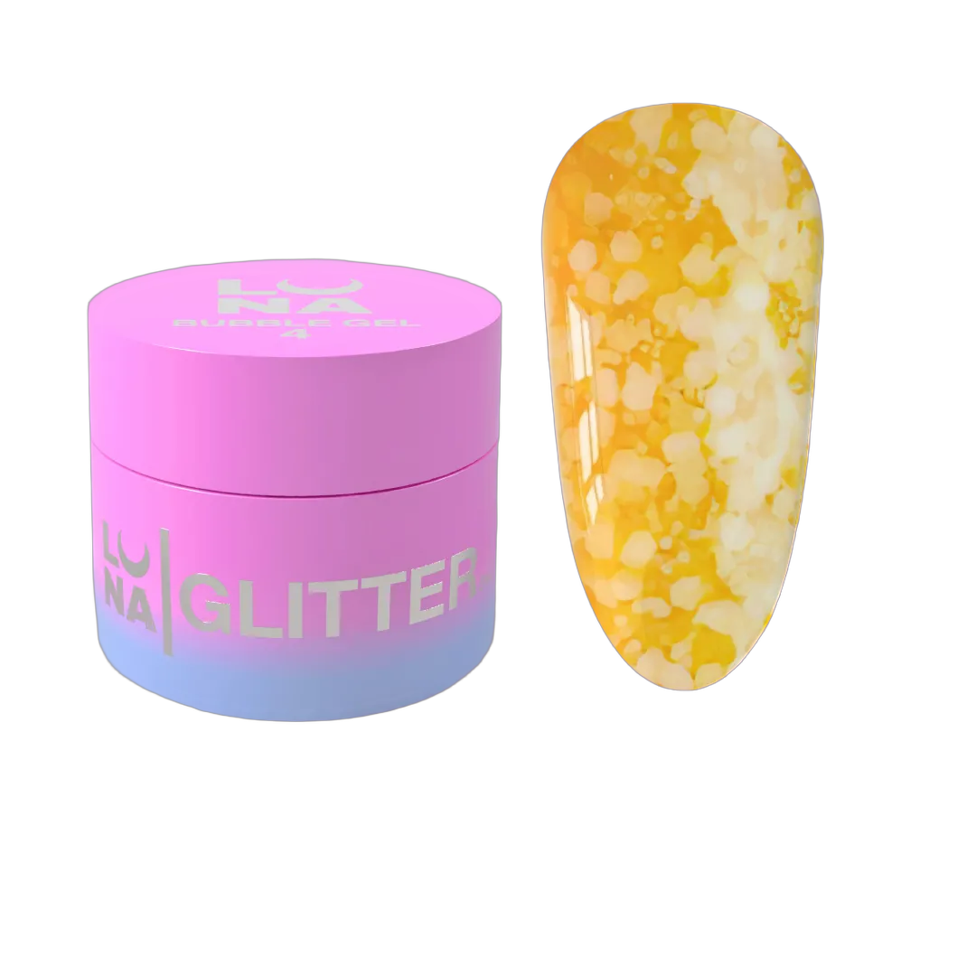 Блискітки для нігтів Bubble Gel №4 5ml