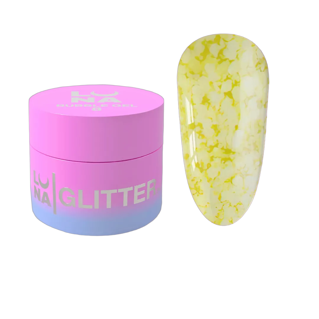 Блискітки для нігтів Bubble Gel №8 5ml