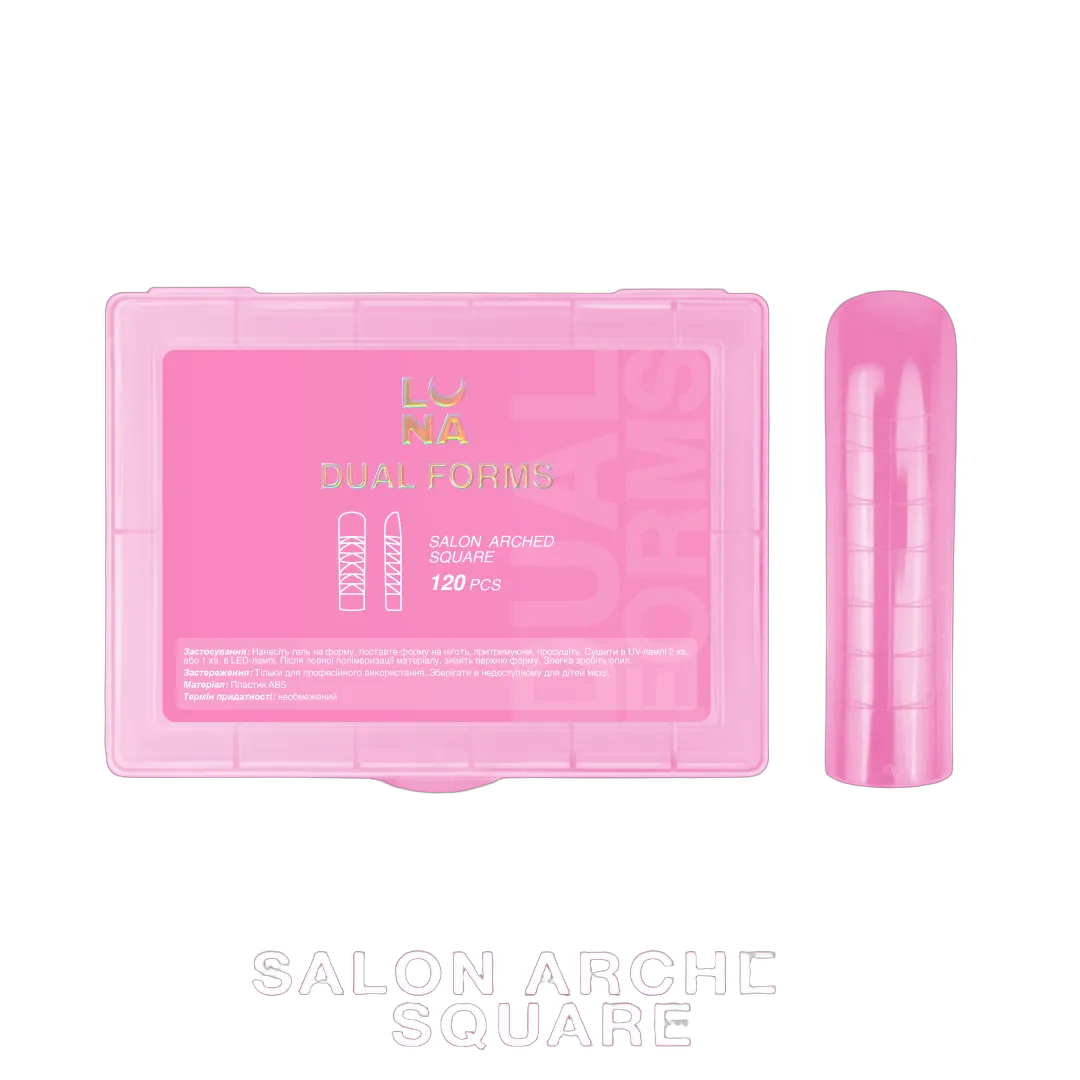 Верхні форми для нарощування Salon Arched Square