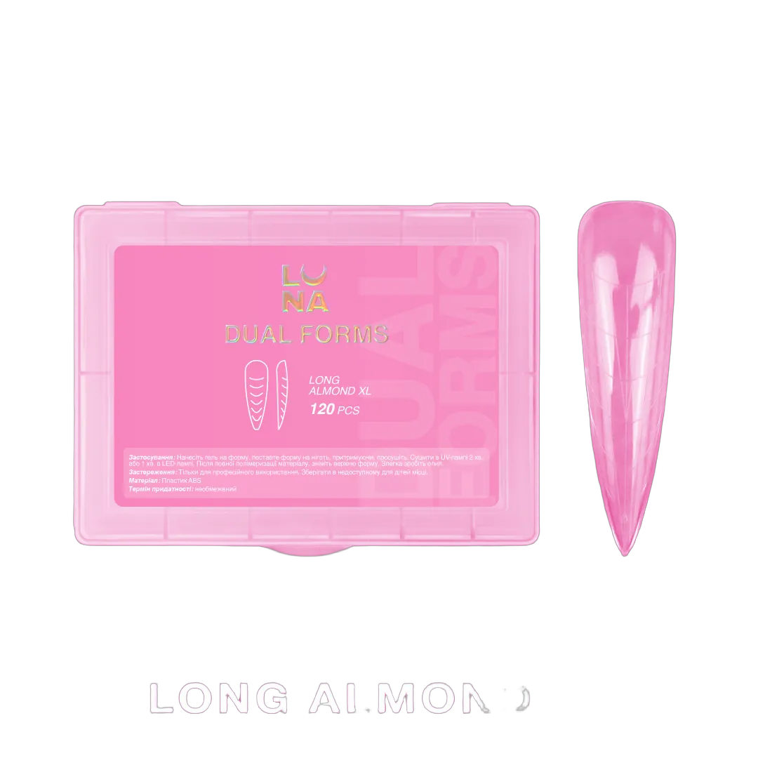 Верхні форми для нарощування Long Almond XL