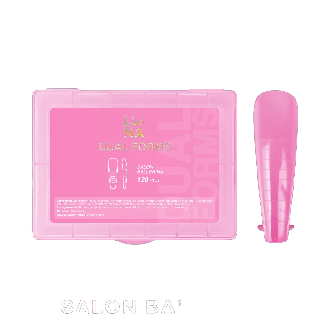 Верхні форми для нарощування Salon Ballerina