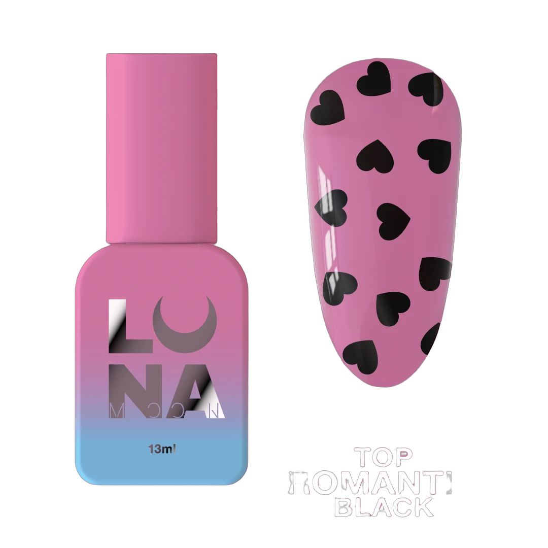 Топ для гель-лаку Top Romantic Black 13ml