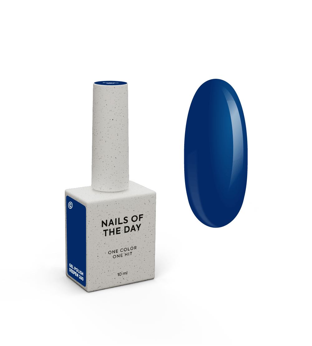 Гель-лак NAILSOFTHEDAY Gel polish Deepen 260, 10 мл