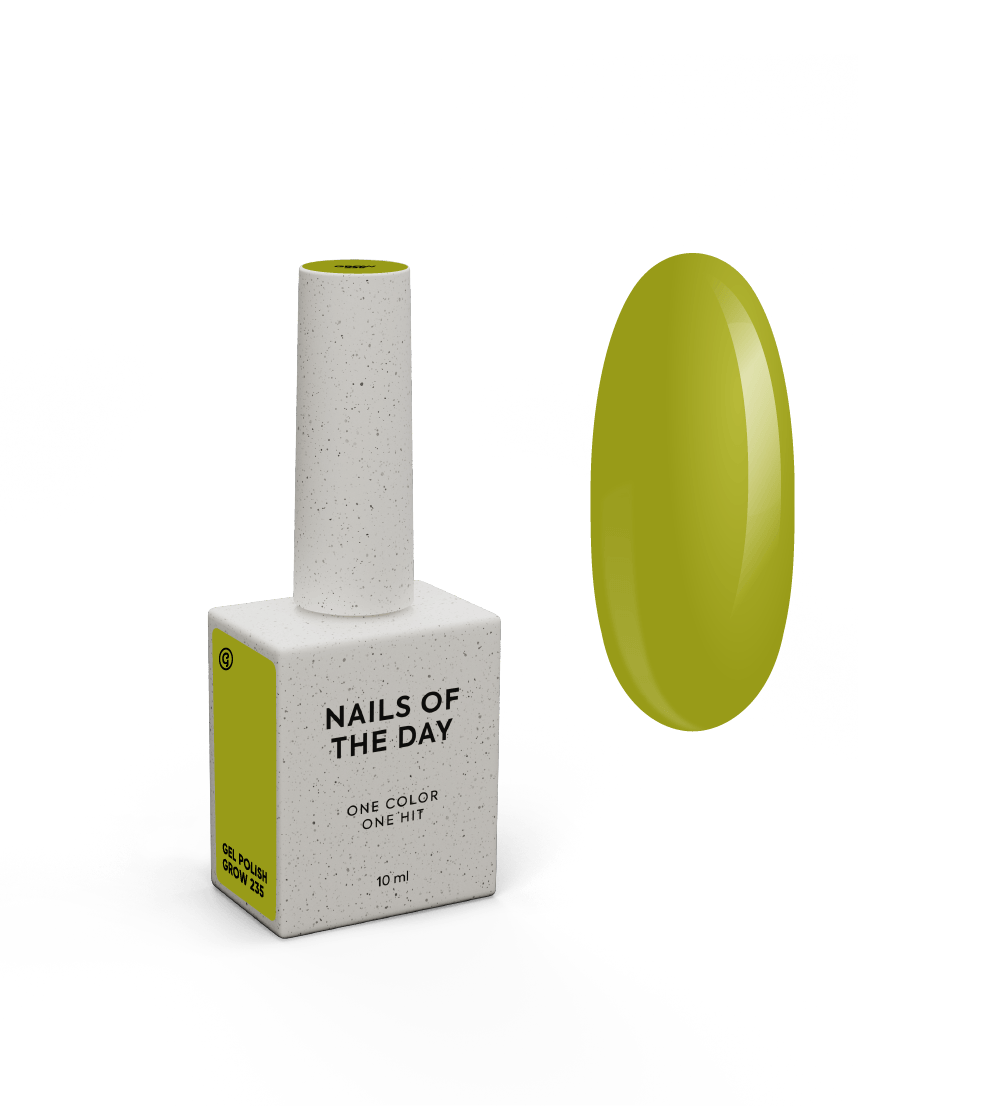 Гель-лак NAILSOFTHEDAY Gel polish Grow 235, 10 мл