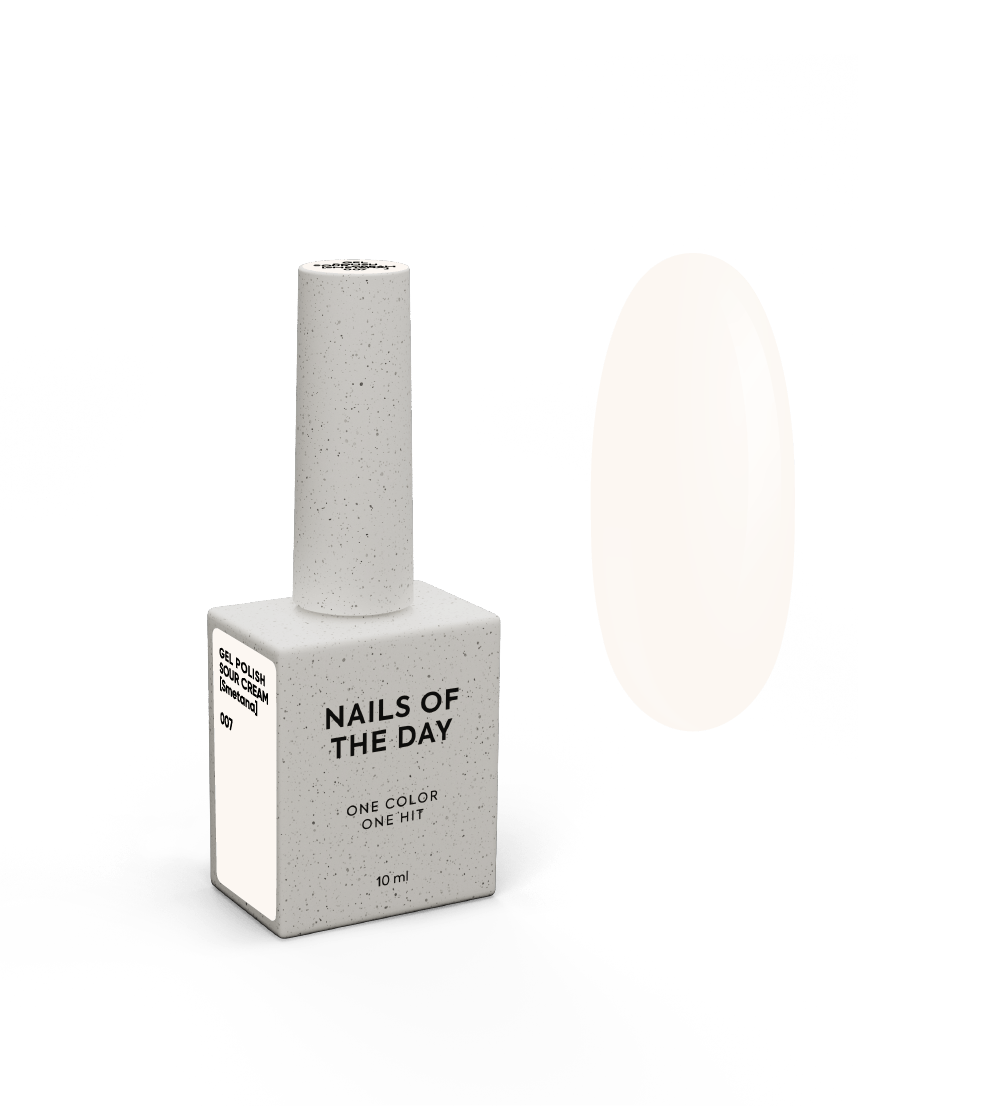 NAILSOFTHEDAY Gel polish Sour Cream [Smetana] 007, 10 мл