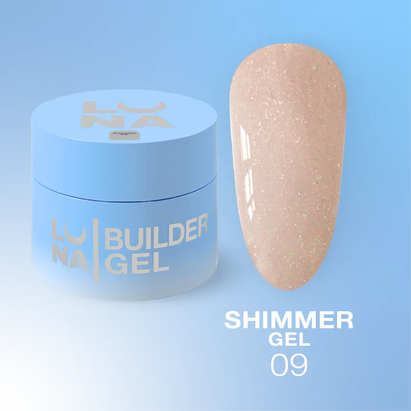 Гель для нарощування Shimmer Gel №9