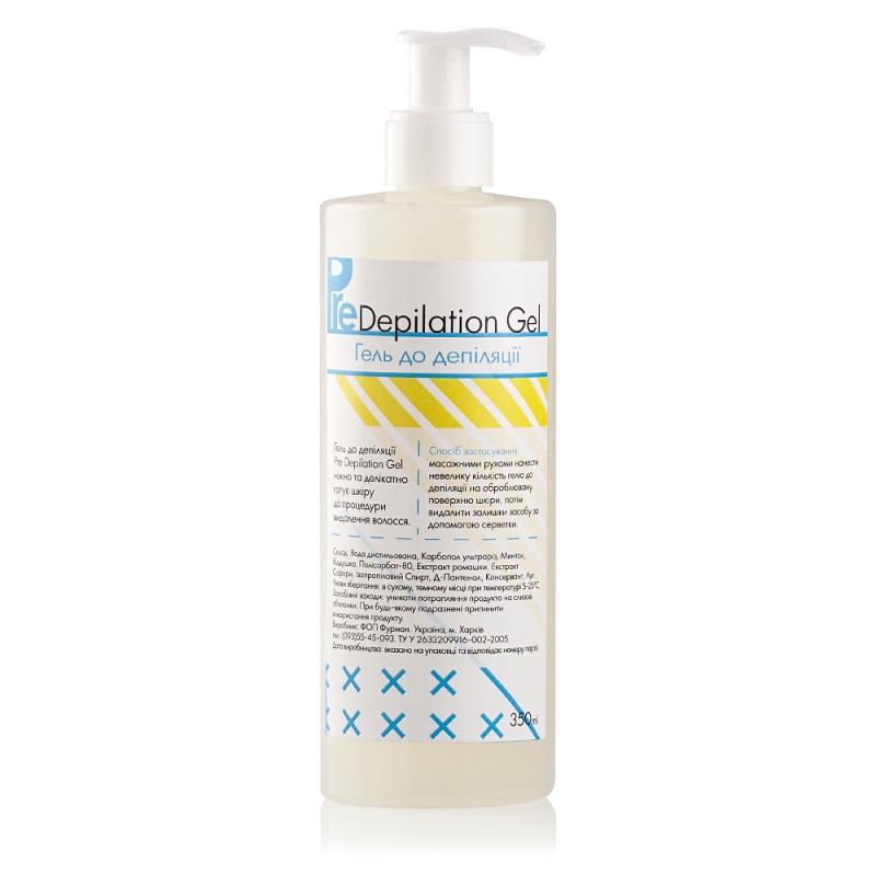 Гель перед депіляцією Pre Depilation Gel 300мл