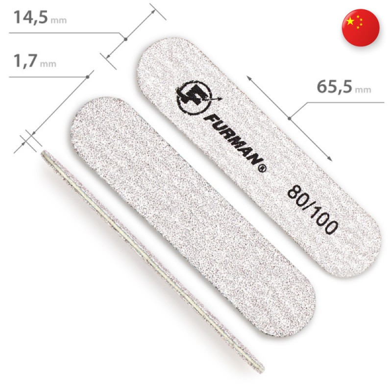 Пилочка 6,5 см, Китай 80/100
