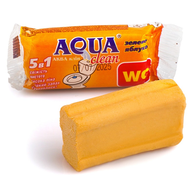 Змінний блок для унітазу AQUA Clean - Зелене яблуко
