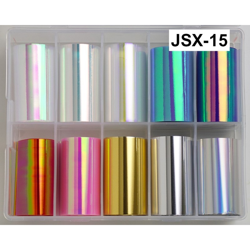 Довжина 100 см. Набір широкої фольги (розбите скло) JSX-15