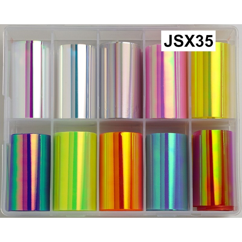 Довжина 100 см. Набір широкої фольги (розбите скло) JSX35