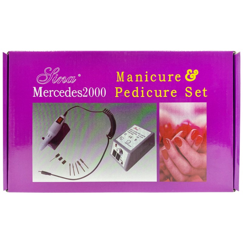 Фрезер для нігтів Merscedes 2000, 20000 об/хв, 12Вт
