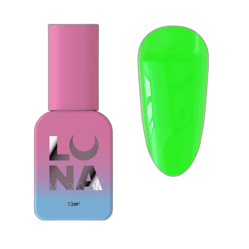 Топ для гель-лаку, що світиться у темряві Top Shine Dark Green 13ml