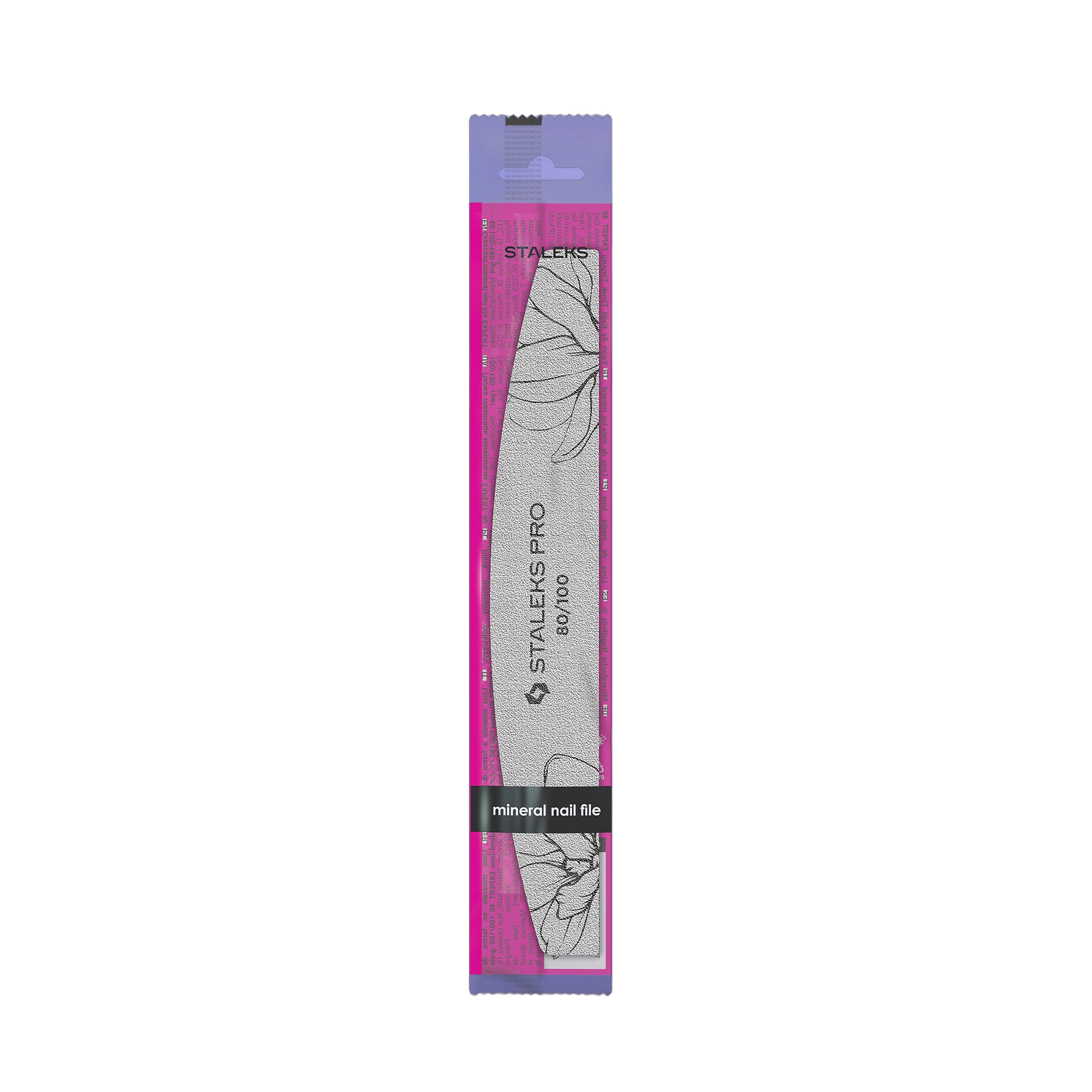 Crescent mineral nail file EXPERT 40 80/100 grit