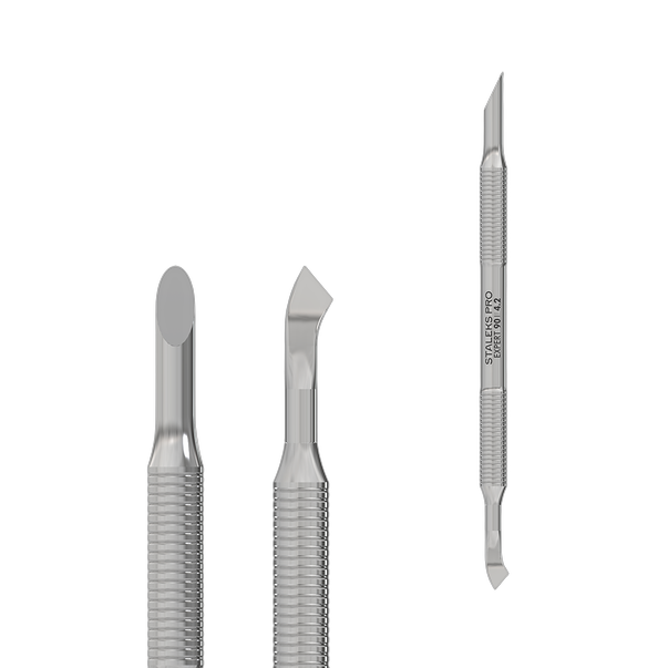 Лопатка для манікюру пушер копитце та лопасть STALEKS PRO EXPERT 90 TYPE 4.2