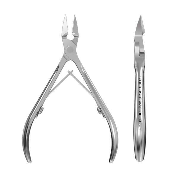 Кусачки для шкіри STALEKS (Сталекс) CLASSIC 10 ріжуча частина 14 mm