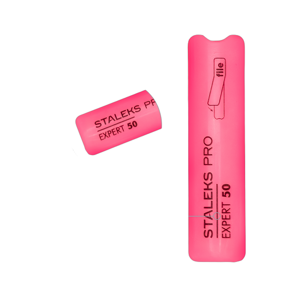 Коротка кутова пластикова база пилки STALEKS PRO EXPERT 50
