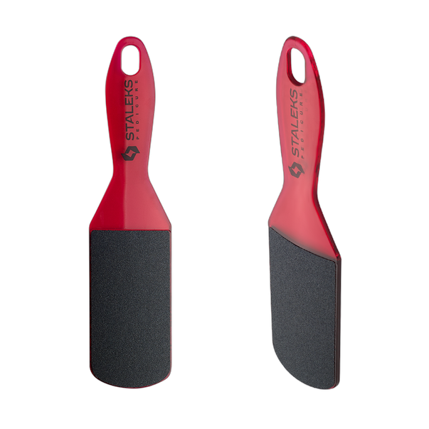 Пилка для пяток пластиковая STALEKS PRO EXPERT 10 TYPE 2 80 и 120 грит