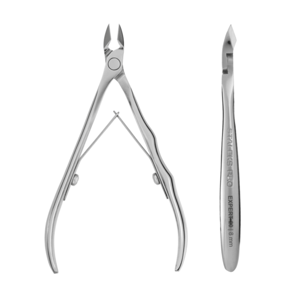 Кусачки професійні для шкіри STALEKS (Сталекс) PRO EXPERT 20 ріжуча частина 8 mm