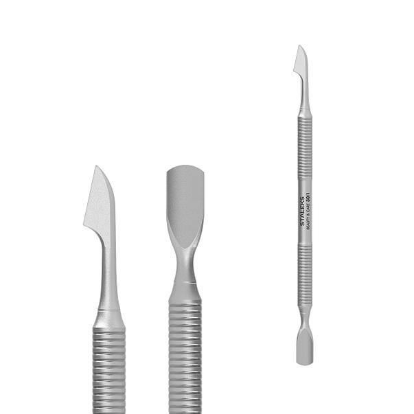 Пушер з сокиркою лопатка для манікюру STALEKS BEAUTY and CARE 30 TYPE 1