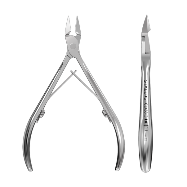 Кусачки для шкіри STALEKS (Сталекс) CLASSIC 10 ріжуча частина 11 mm
