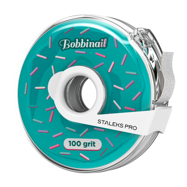Змінний файл-стрічка білий в пластикової котушці 100 грит STALEKS PRO EXPERT
