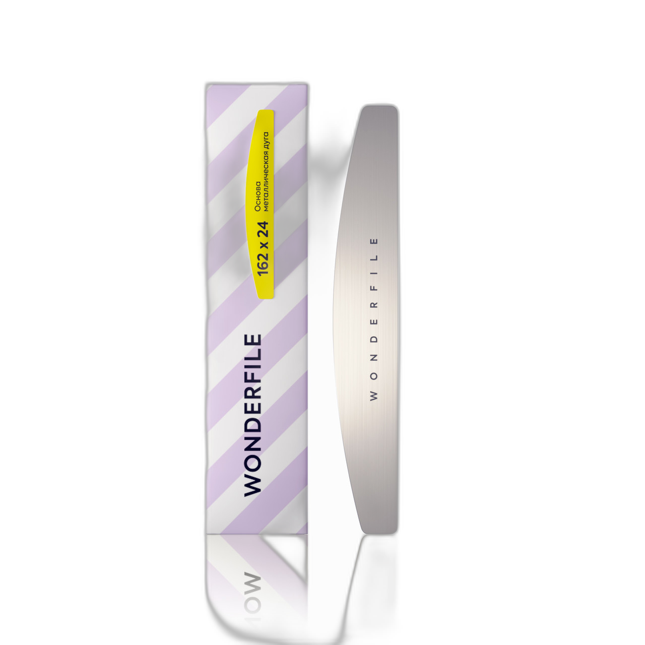 Metal base Wonderfile "Crescent" 162*24 mm
